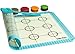 Creator Studio Non-Stick Silicone Baking Sheet For Cookies & Dough-Half Sheet Baking Liner With Measurements- 16.5’’ x 11’’Reusable Cooking Mat-Risk-Free Construction- With Silicone Brush!