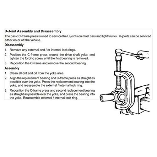 8Milelake 10Pcs Ball Joint Press Removal/Installation Tool With 4 Wheel Drive Adapters #TOP5