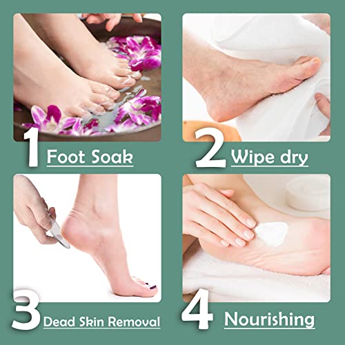 Redflow Glass Foot File,Nano Foot Scrubber Callus Remover, Foot Care Pedicure Tool,Foot File With Nano-Level Grinding Points, Great For Dead Skin Removal, Cracking, Wet And Dry Feet #TOP5