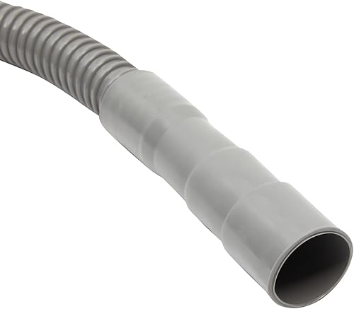 Miniatura 3 de Kit de manguera de drenaje para lavadora con aro de metal, corrugado, 3 tamaños cortables (14 pies)