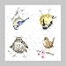 Produktbild Wrendale Design Papier Servietten Garden Birds - 33x33cm