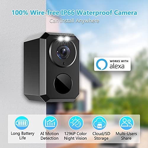 Uniter 2k Home Security Cameras Wireless Outdoor Smart Home