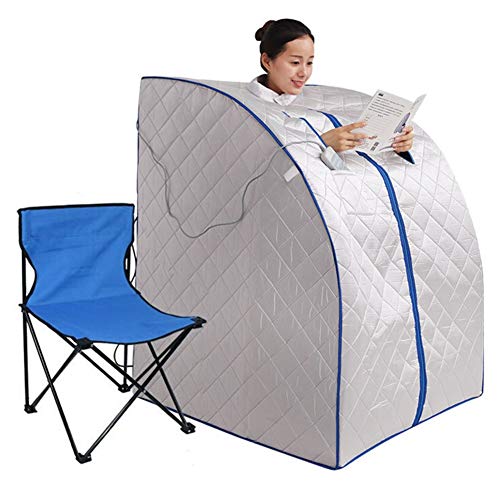ZFF Portable Steam Sauna Far Infrared Home Spa Slimming Loss Weight Detoxify Sauna Tent Remote Control Steam Generator Machine