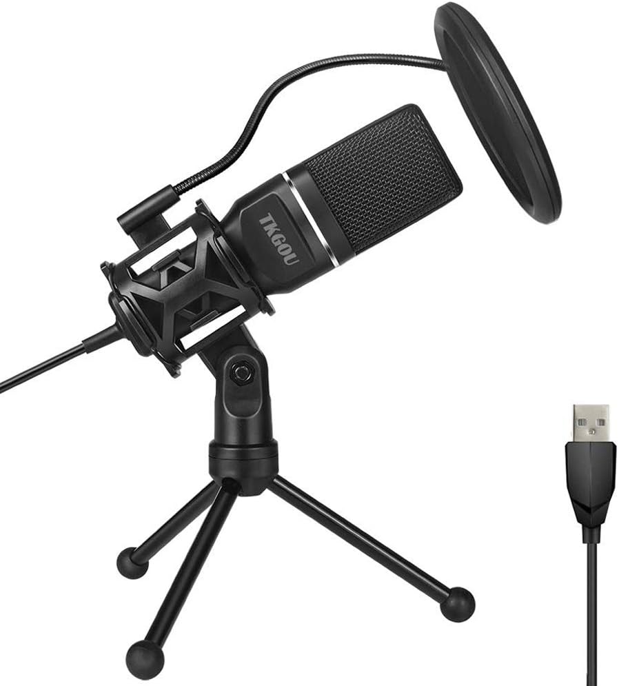 Amazon.com: TKGOU USB Microphone for Computer - Plug &Play Computer ...