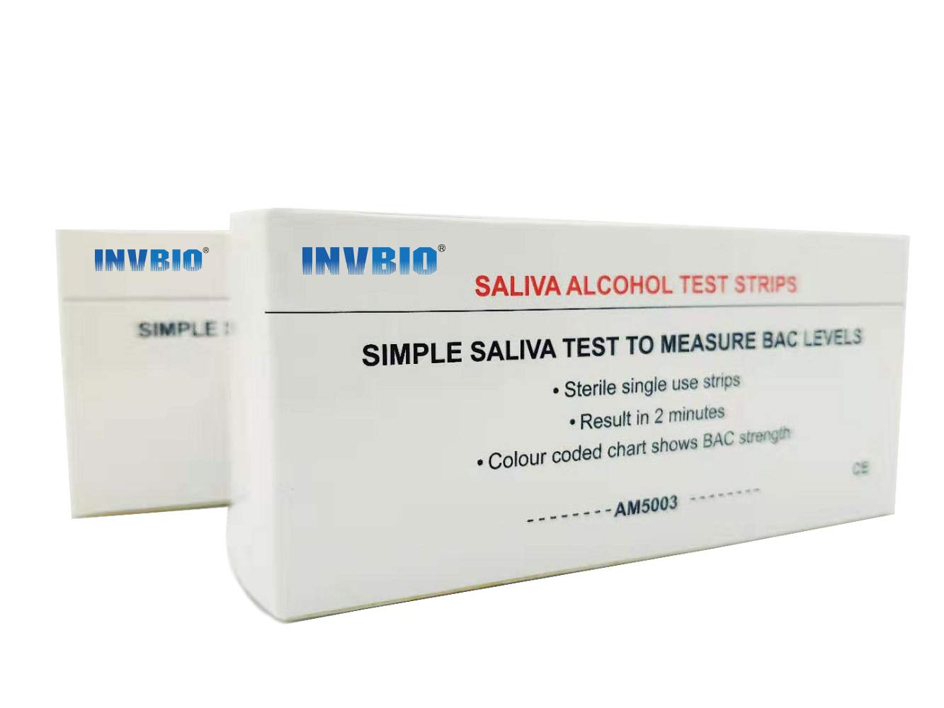Buy 5 Pack INVBIO Saliva Alcohol Test Strips, High Accurate Home