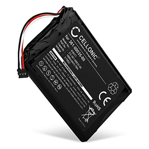 CELLONIC, Batterie GPS Compatible avec Garmin Edge 810, Edge 800, Edge Touring Plus (1000mAh, 3.7V) Batterie de Remplacement 361-00035-00,361-00035-02