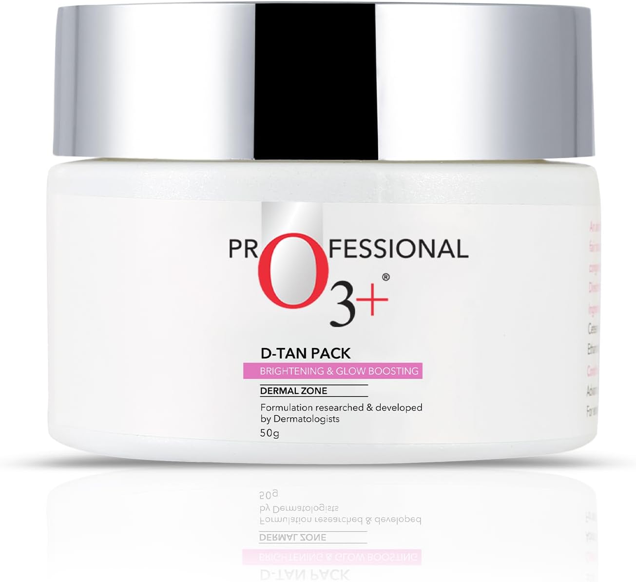 O3+ D-TAN Pack for Instant Tan Removal & Sun Damage Protection Infused with Mint and Eucalyptus Oil Ideal for All Skin Types