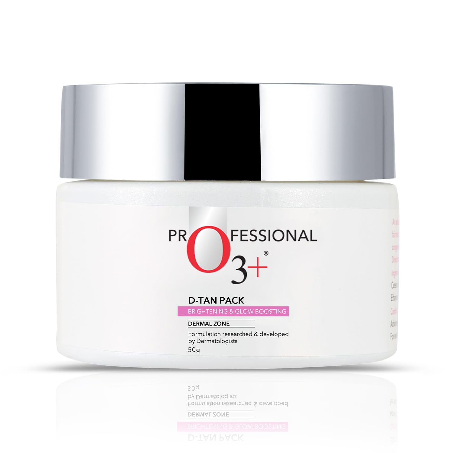 O3+ D-TAN Professional Face Pack for Instant Tan Removal & Glowing Skin with Lactic Acid, Pea Extract & Mint Extract - Ideal for All Skin Types 50g | Detan Pack for Tan Removal for Face and Body-picture-17