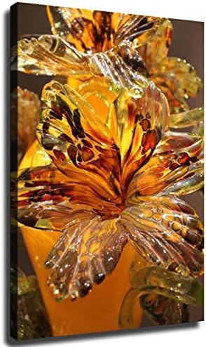 Chihuly Chihuly Glass Sculpture Art Deco Poster Wall Art Picture Home Bathroom Office Bedroom Decor Art Men Women Printed Gifts (Framed,20×30inch)