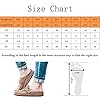 FMOGE Womens Flat Mule Sandals Summer Clogs Suede Flat Slipper Round Toe Backless Slip on Loafer Shoes Comfy Closed Toe Lady Fashion Boat Shoes #5