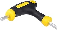 Vista 3 de uxcell Llave hexagonal magnética con mango en T de punta de bola métrica de 0.118 in