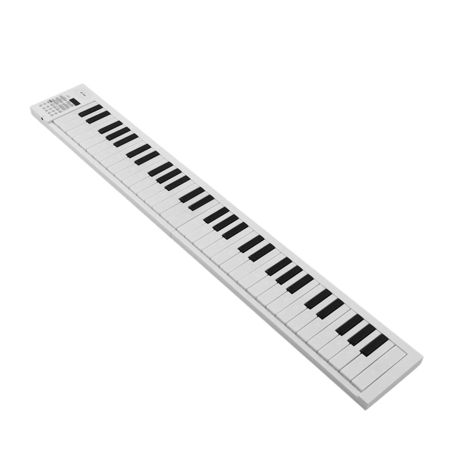 Pianino Elektroniczne Profesjonalna Składana Wielofunkcyjna Klawiatura Elektronicznego Pianina Z 61 Klawiszami I Wyświetlaczem LED