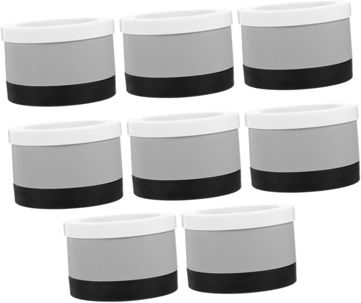 Furniture Leg Pads 8 Pack -Slip Heightening Feet Pads for Sofa Couch Chair Table Sturdy Plastic Furniture Booster