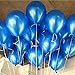 BALL-LM 100pcs 12" Royal Blue Latex Metallic Balloons For Party Decoration