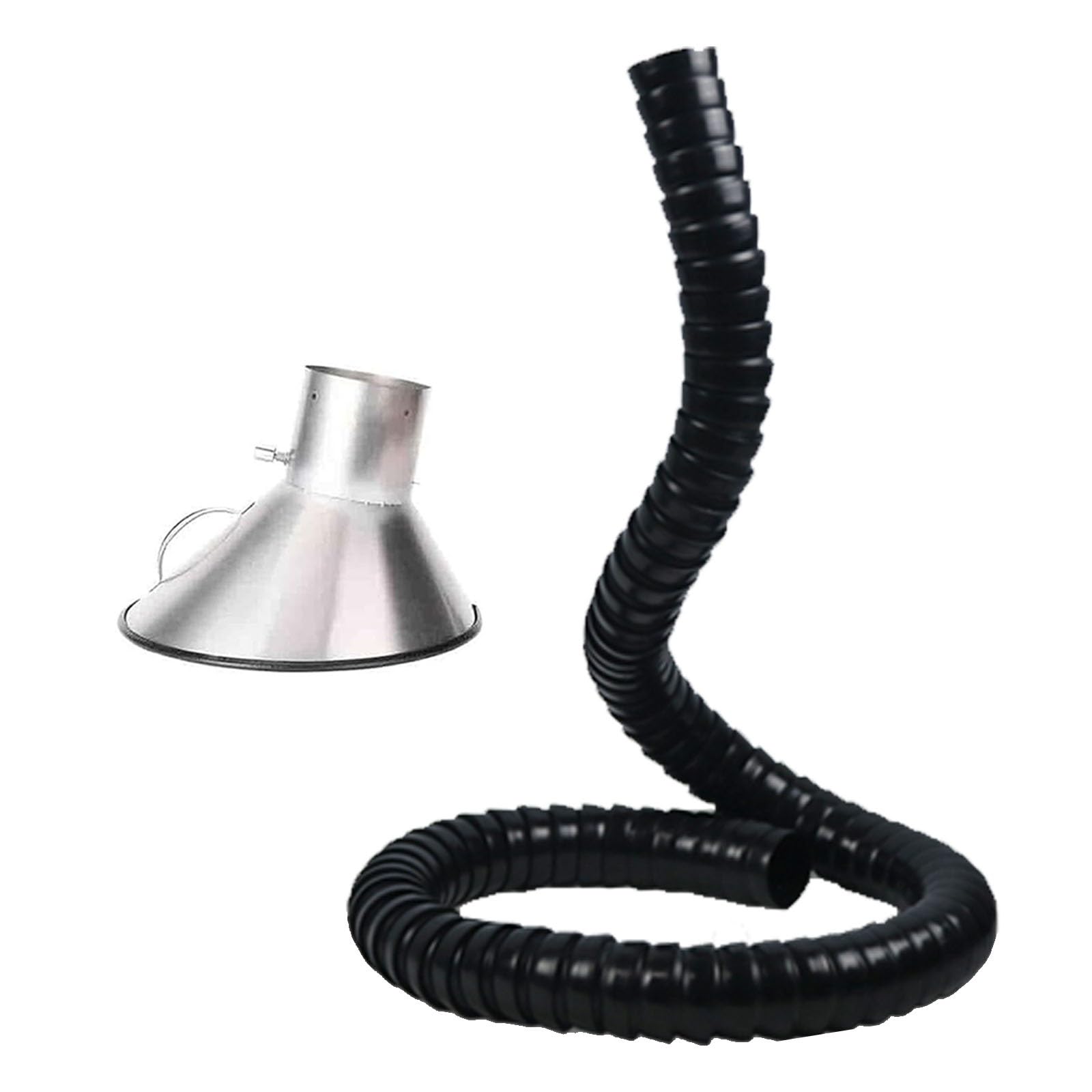 Tuyau d'extraction de fumée flexible à grand diamètre 160 mm pour hotte de laboratoire
