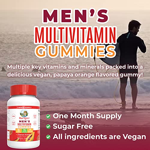 Pumpkin Seed Oil & Men's Multivitamin Gummies Bundle By Maryruth | Urinary Tract Support & Hair Growth Herbal Drops | Vegan Mens Daily Multivitamins For Immune Support, Non-Gmo, Gluten Free #TOP6