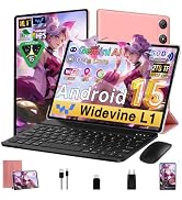 Tablet Android 15 10 Pulgadas 64GB ROM + 2TB TF, Gemini AI, Octa