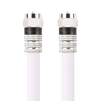 Cable Satélite Freesat Sky HD Cable Coaxial Negro RG6 De 10 Metros