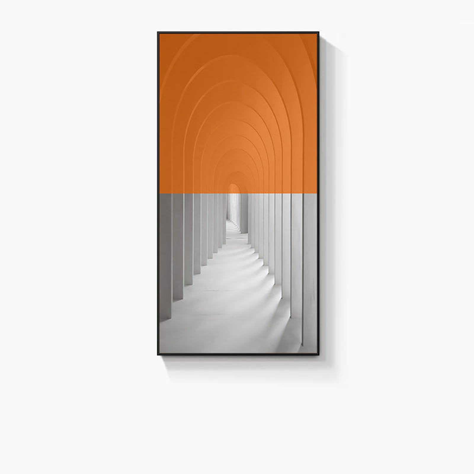 Amazon｜玄関装飾画 現代シンプル 縦長 縦型 入居 廊下 通路突き当り掛  