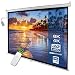 Produktbild Motorleinwand - 240x180cm, 108 Zoll, 1: 1, 4: 3, 16: 9, HDTV, 8K, 4K Formate, Verstärkung 1,0, Weiß, höhenverstellbar, inkl. Fernbedienung - elektrische Beamerleinwand, Projektionsleinwand