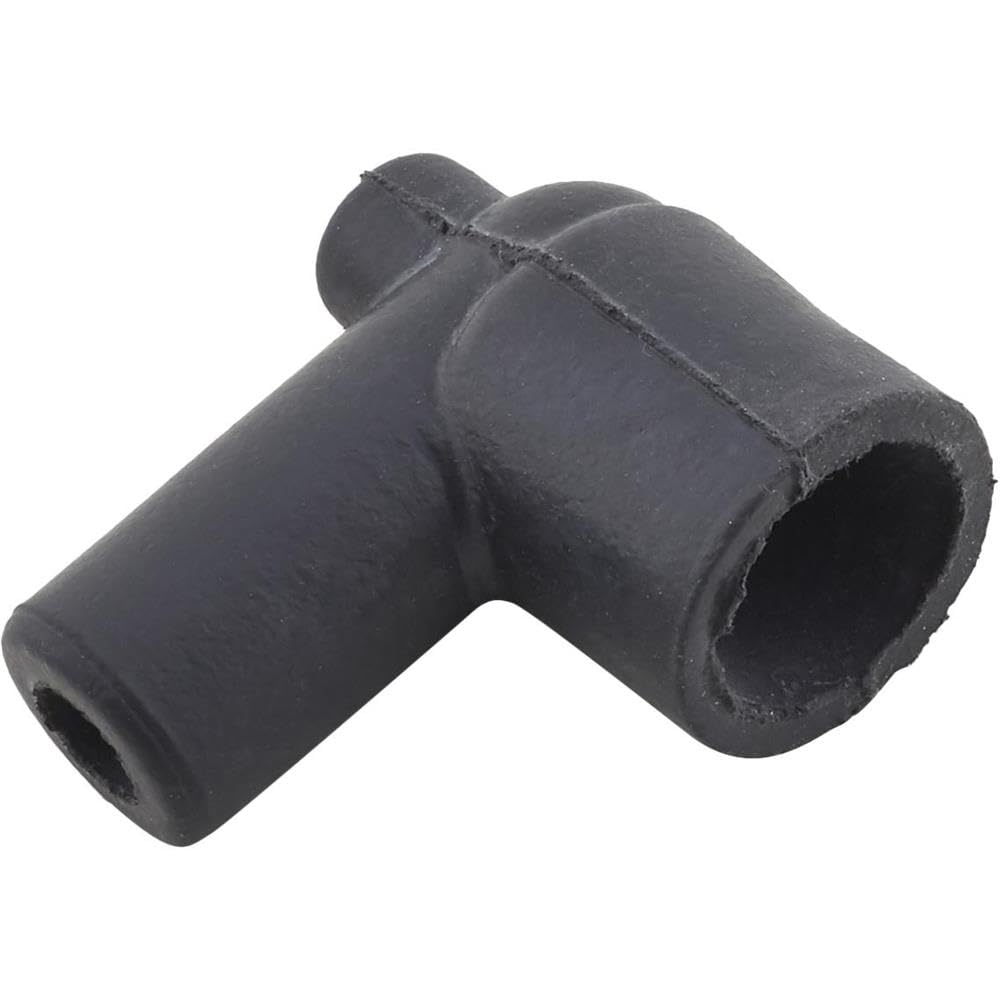 Red 7mm Solid Core Spark Plug Wires Kit with 90 Degree Rajah Ends