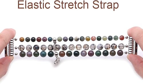 Miniatura 3 de Pulsera de cuentas de KAI Top compatible con Apple Watch Band de 1.496 pulgadas, 1.575 pulgadas, 1.614 pulgadas, 1.654 pulgadas, 1.732 pulgadas,