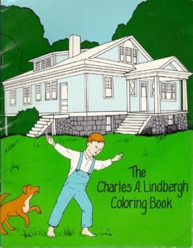 Paperback Charles A Lindbergh Coloring Book