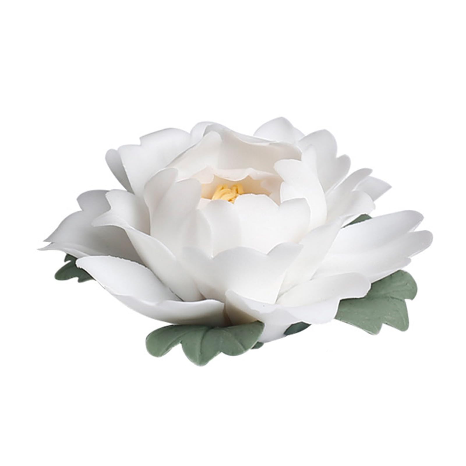 NMFLAB Type Peony Incenses Holder Multipurpose Peony Incenses Burners Ceramic Texture for Simple Interior Small Earthenware Scent Bowl