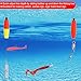 OROOTL Fishing Bobbers Floats for Catfish Peg Floats for Catfishing Cigar Foam Slip Fishing Bobbers for Santee Rig Catfish Freshwater Saltwater 2in 2.5in 3in