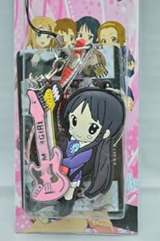 Amazon.co.jp: けいおん！ ラバーキーホルダー メタルストラップ 秋山