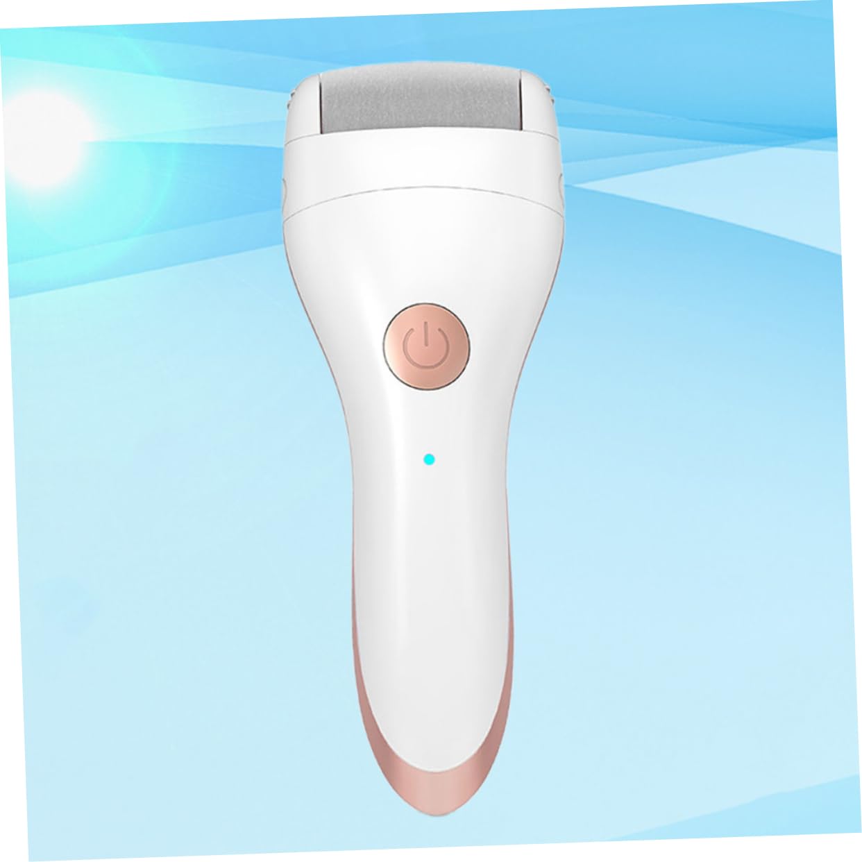 Blanc Râpe-callosités Électrique 5v 1a 3w, en Plastique et Métal