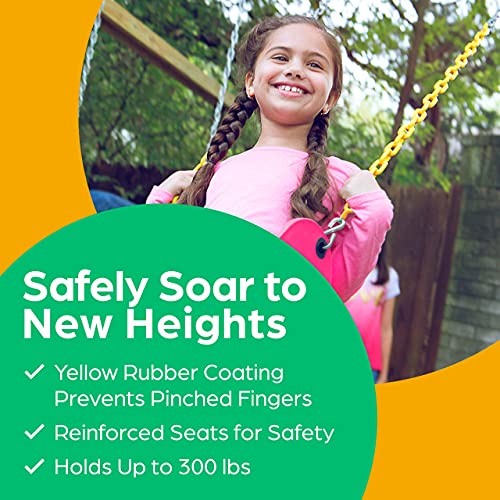 image for Jungle Gym Kingdom Swing for Outdoor Swing Set - Pack of 1 Swing Seat 