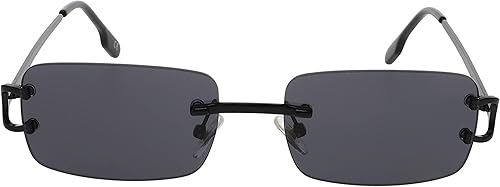 Miniatura 2 de FLAWLESS EYEWEAR Lentes de ojos transparentes para hombres y mujeres, con estilo elegante y sofisticado, marco dorado sin montura, Lente Transparente