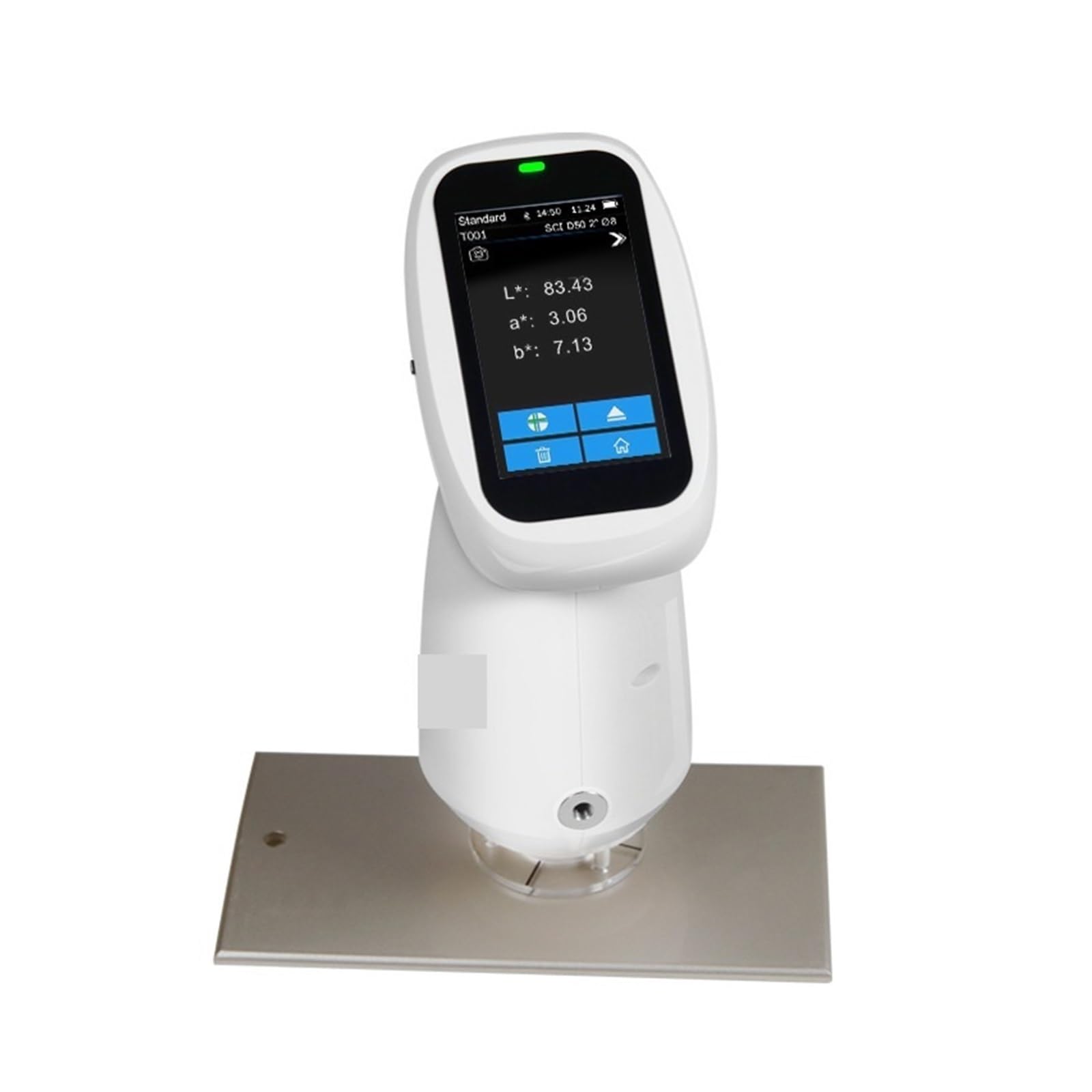 Espectrómetros, PS2010 Spectrocolorimeter With D/8 Optical Geometry Portable Color Difference Meter With 8mm Aperture
