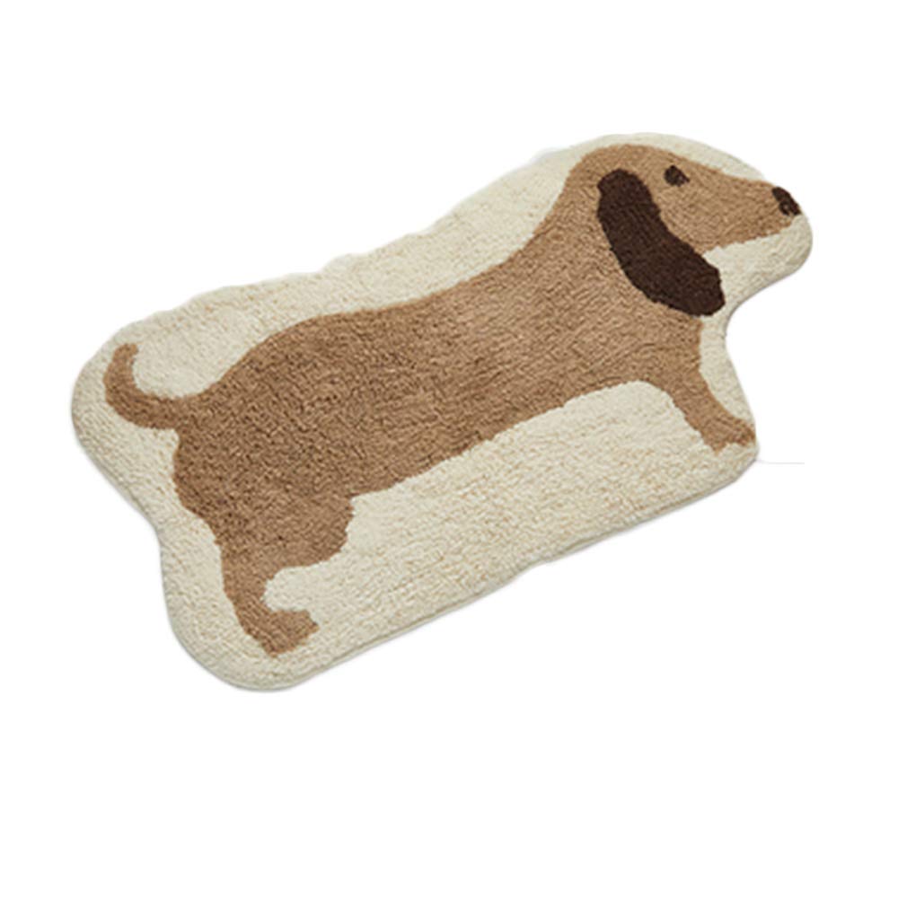 Tapis de toilette en coton chenille haut de gamme et absorbant