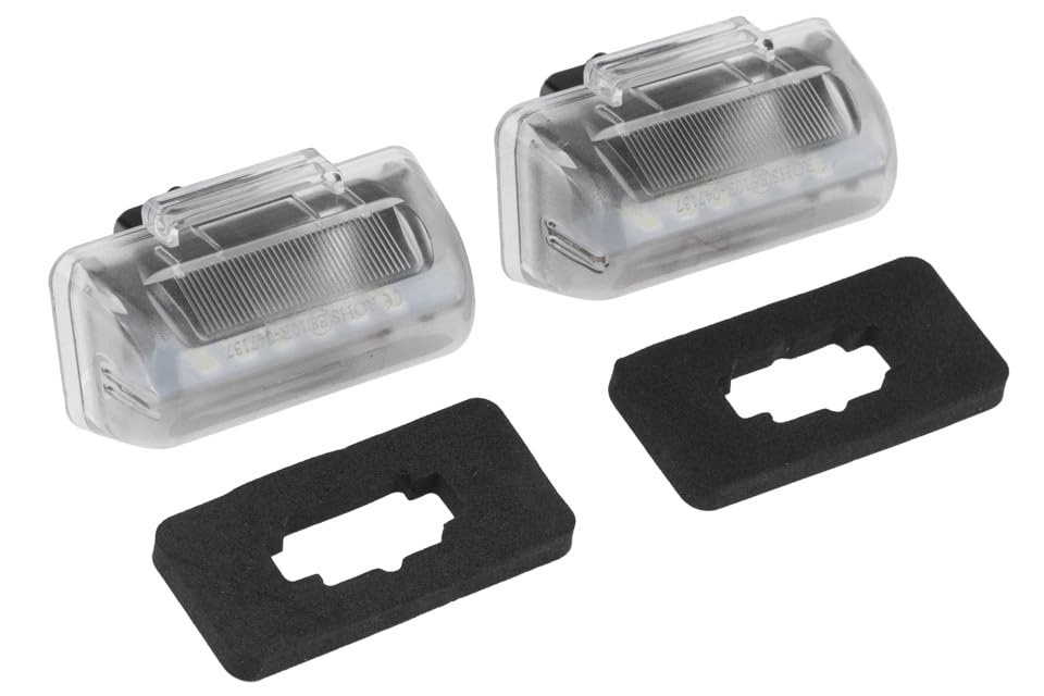 Luces de matrícula evita multas en Ford Transit Tourneo Connect I 00-18 ELP-FR-014 bombilla