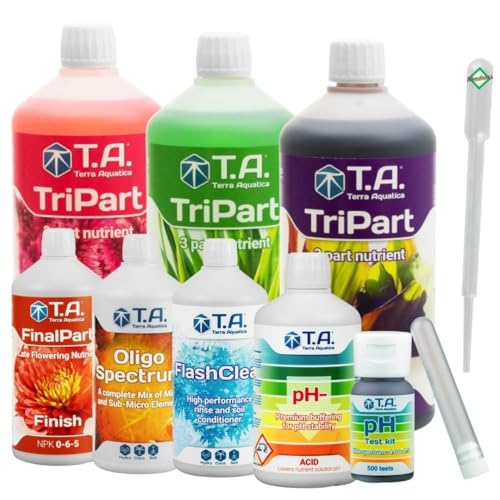 Weedness T.A. Tripak Big Pack All-Star para solucionar la falta de nutrientes en plantas