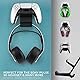 Linkidea Gaming Headset & Controller Halter, Dual Gamepad Controller & Kopfhörer Aufhänger für PS5, PS4, Xbox One, Xbox 360, Pulse 3D Headset, Wandhalterung Ständer Universal Headsets (Schwarz)