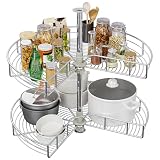 YITAHOME 31 Inch Kidney Chrome Two Shelf