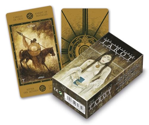 Tarot Fournier Laberinto Luis Royo Baraja Marrón Única