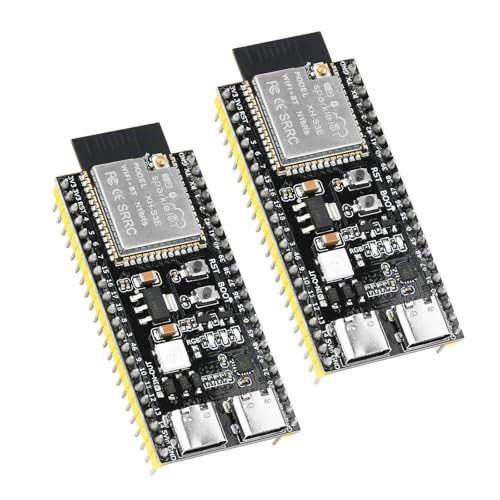 Heemol ESP32 S3 N16R8 DevKitC-1 Module, für ESP32 S3 Entwicklung Boards mit WiFi, Bluetooth 5.0 für Arduino,USB C Anschließbare - 2 Stück