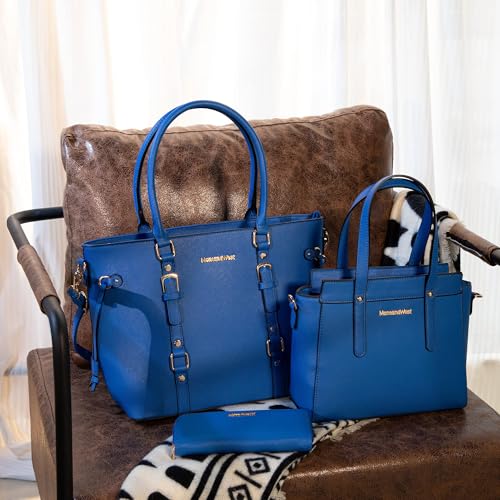 Image of Montana West 3PCS Purses for Women Tote Bag and Wallet Set Shoulder Satchel Handbags