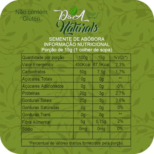 Semente de Abóbora 500g