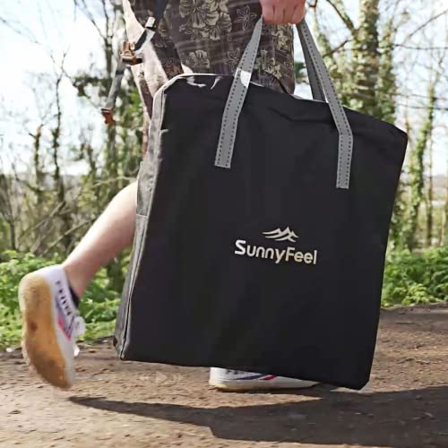 Sunnyfeel Camping Directors Chair, Heavy Duty,Oversized Portable Folding Chair With Side Table, Pocket For Beach, Fishing,Trip,Picnic,Lawn,Concert Outdoor Foldable Camp Chairs #TOP4