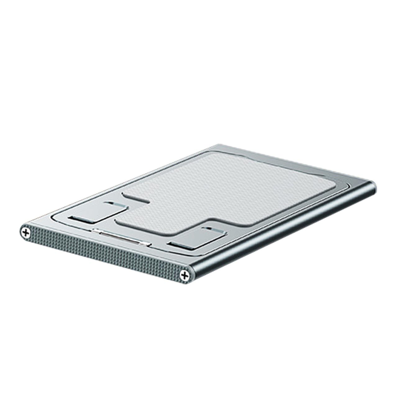 Uonlytech Soporte Plegable para Móvil y Tablet Ajustable y Antideslizante para Streaming y Videollamadas Casa