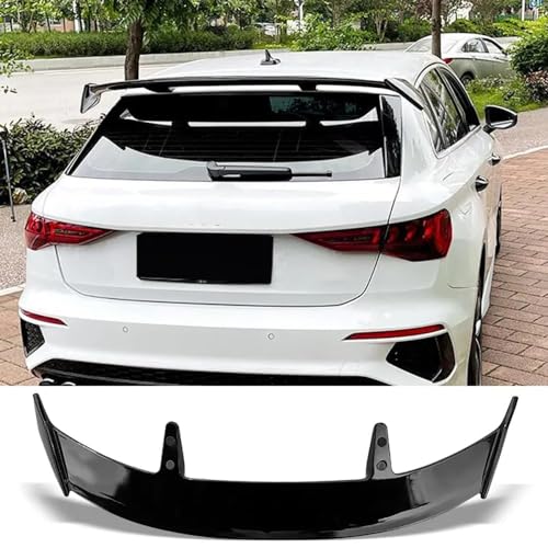 IZVEZ per Audi A3 Sportback 8P Facelift 2004-2013 ABS Auto Spoiler Posteriori Alettone Tuning Ala Tail Wing Tronco Paraurti Styling carrozzeria Decorazione Protezione Parti