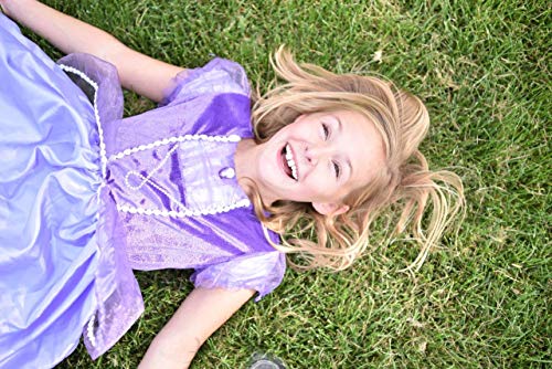 Little Adventures Purple Amulet Princess Dress Up Costume (X-Large Age 7-9) - Machine Washable Child Pretend Play And Party Dress With No Glitter #TOP6