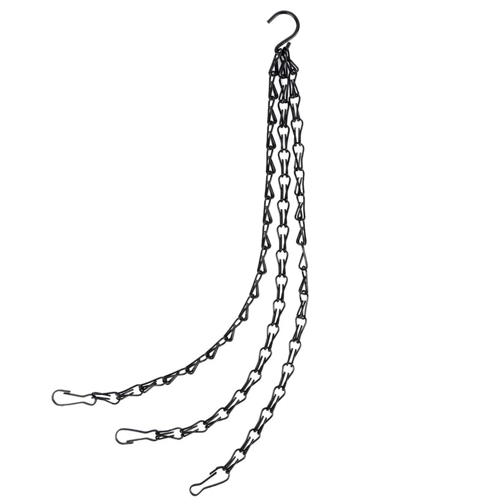 WUYXTO Chain Hanging Ceramic Planter Basket Suspension For plant