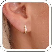 NECOCY Star 14K Gold Plated Ear Cuff Earrings for Women Non Piercing, Dainty Silver Plated Clip on Cartilage Ear Cuff Non Pierced Trendy CZ Northstar Starburst Sparkling Climber Clawer Earring Jewelry