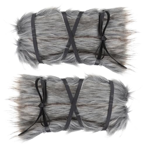Costume cosplay hiver avec guêtres médiévales pour soirées à thème et festivals